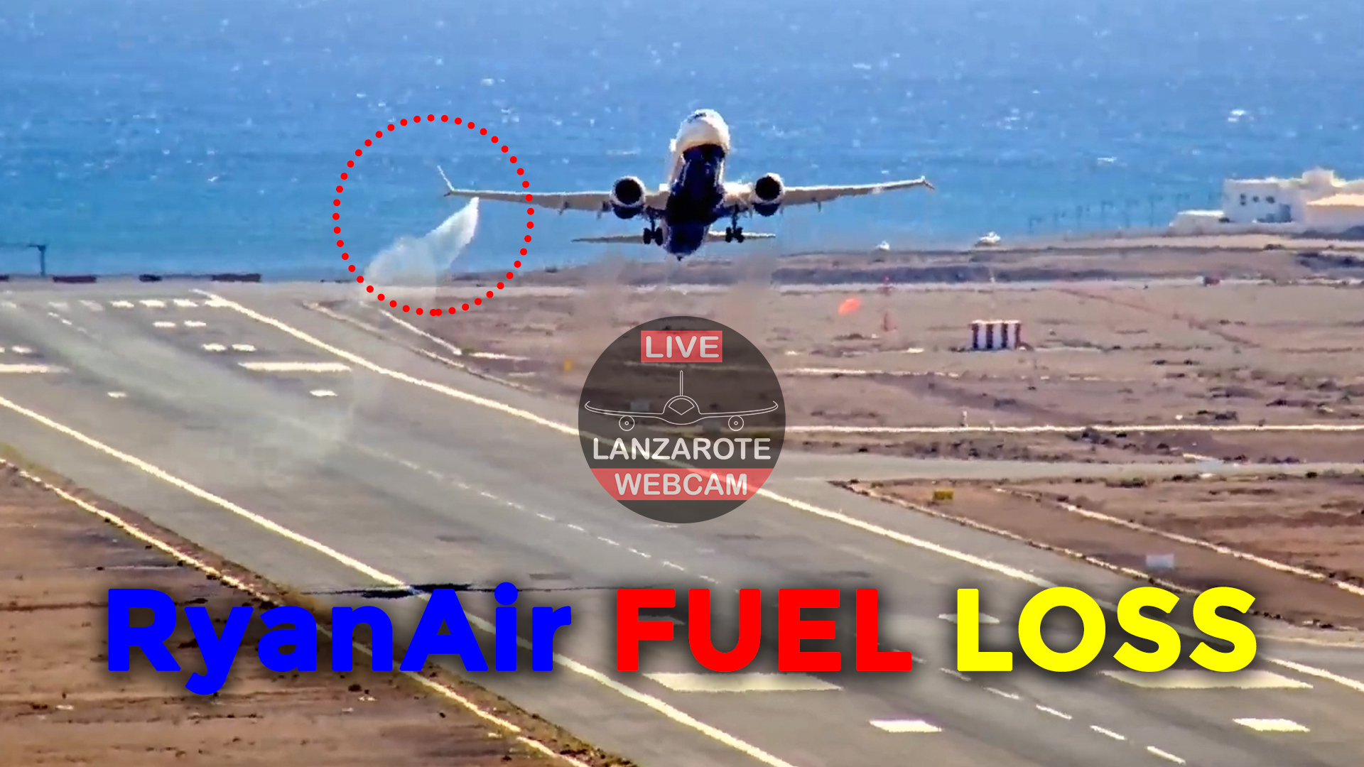 Ryanair taking off with a fuel loss